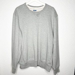 J. CREW Gray Men's French Terry Sweatshirt